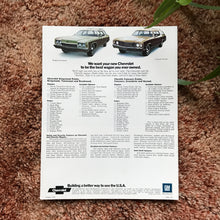 Load image into Gallery viewer, &#39;72 Wagons - Original GM Dealership Brochure
