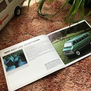 1973 Dodge Sportsman Wagons - Original Dodge Dealership Brochure