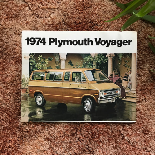 1974 Plymouth Voyager - Original Dodge Dealership Brochure
