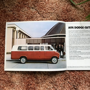 1974 Dodge Sportsman Wagons - Original Dodge Dealership Brochure