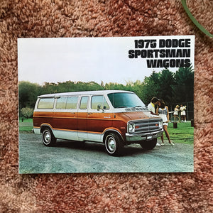 1975 Dodge Sportsman Wagons - Original Dodge Dealership Brochure
