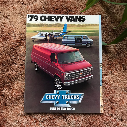 '79 Chevy Vans - Original GM Dealership Brochure