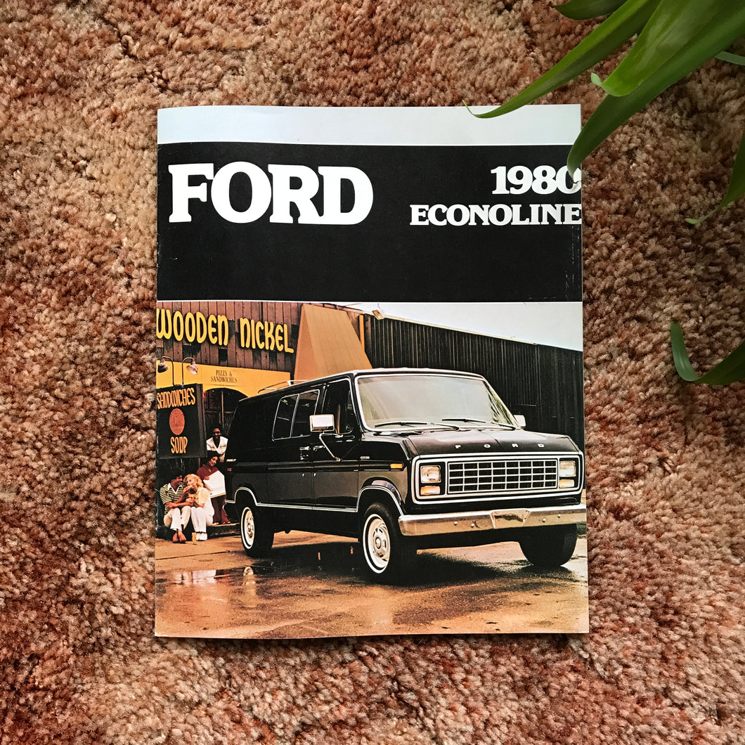 1980 Ford Econoline - Original Ford Dealership Brochure