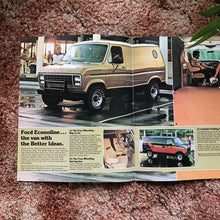 Load image into Gallery viewer, 1980 Ford Econoline - Original Ford Dealership Brochure