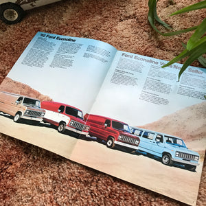 1982 Ford Econoline - Original Ford Dealership Brochure