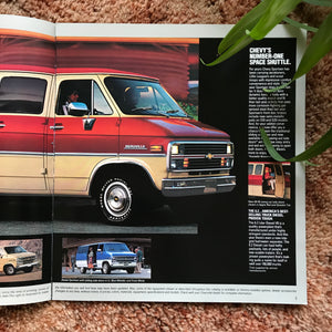 1984 Chevy Sportvans - Original GM Dealership Brochure