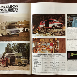 Chevy Rec Vehicles - Original 1973 GM Dealership Brochure