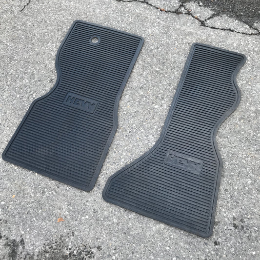 71-82 Chevy/GMC GVan Floor Mats - Hevy BigRig Beef