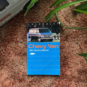 Owner's Manual - 1991 Chevy Van