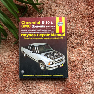 Haynes Repair Manual - S-10/Sonoma/Blazer/Jimmy Pickups 1994-2001