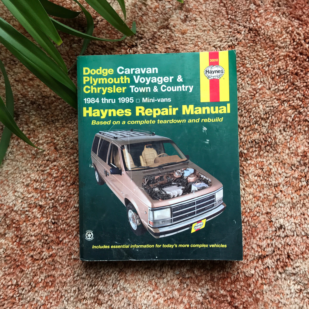 Haynes Repair Manual - Dodge & Plymouth Mini-Vans 1984-1995