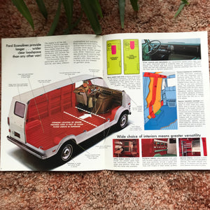 '69 Ford Econoline Vans - Original Ford Dealership Brochure