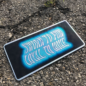 Hevy Hot Plates - Prismatic License Plate