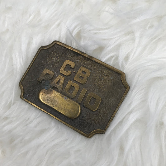 CB Radio Belt Buckle