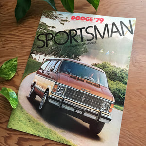 Dodge '79 Sportsman - Original Dodge Dealership Brochure