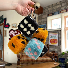 Load image into Gallery viewer, Custom Tufted Fuzzy Dice - Handmade By Hevy