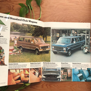 1978 Ford Club Wagons - Original Ford Dealership Brochure