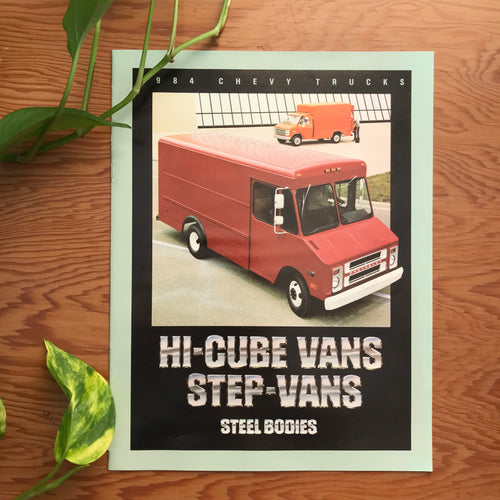 1984 Hi-Cube Vans/Step-Vans - Original GM Dealership Brochure