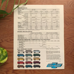 '77 Chevy Sportvan - Original GM Dealership Brochure