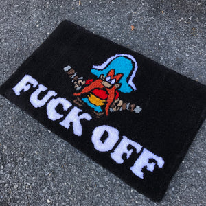 The Fuck Off Rug - Handmade By Hevy