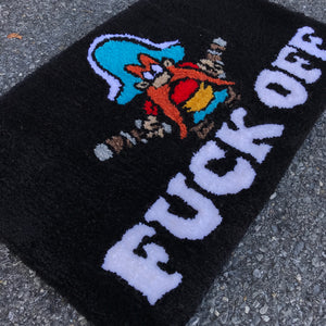 The Fuck Off Rug - Handmade By Hevy