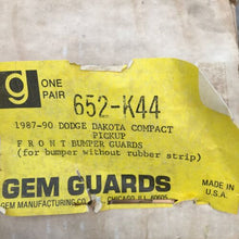 Load image into Gallery viewer, NOS Dodge Dakota Bumperettes - Gem Guards