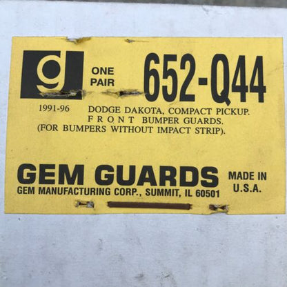 NOS Dodge Dakota Bumperettes - Gem Guards