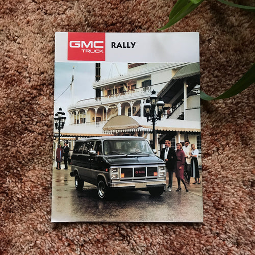 GMC Rally 1987 - Original GM Dealership Brochure