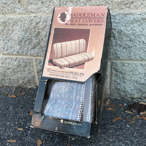 NOS Rugged Saddle Blanked Bench Seat Cover - Saddleman Inc