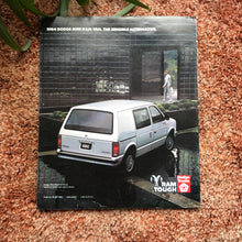 Load image into Gallery viewer, 1984 Dodge New Mini Ram Van - Original Dodge Dealership Brochure