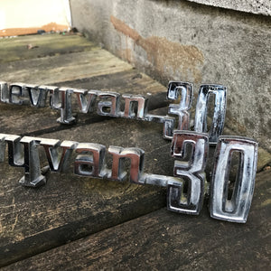 Chevy Van 30 Emblems - 71+ GVan