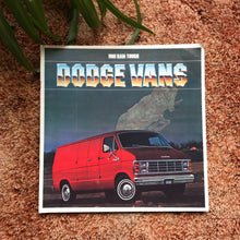 Load image into Gallery viewer, 1981 Ram Tough Dodge Vans - Original Dodge Dealership Brochure