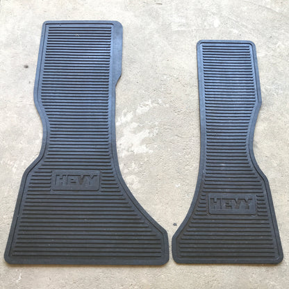 83-96 Chevy/GMC GVan Floor Mats - Hevy BigRig Beef