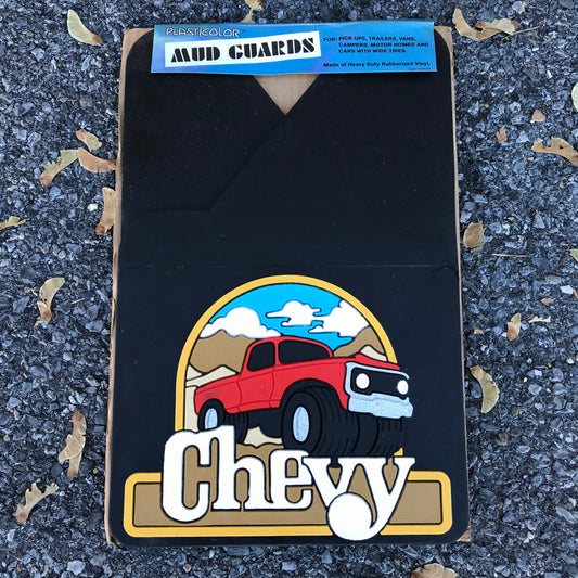 NOS Chevy Truck Mudflaps - Plasticolor 18x12