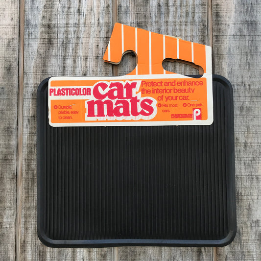 NOS Floor Mats Mini - Plasticolor 15x14 (multiple styles)