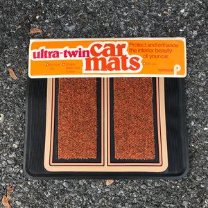 NOS Ultra Twin Floor Mats Mini - Plasticolor 15x14 (multiple colors available!)