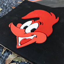 Load image into Gallery viewer, NOS Woody Woodpecker Small Mudflaps - Plasticolor 15x9