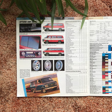 Load image into Gallery viewer, 1986 Chevy Sportvan - Original GM Dealership Brochure