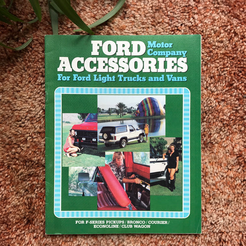 Ford Accessories Catalog - Original Ford Dealership Brochure