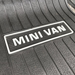 NOS Dodge Caravan/ Plymouth Voyager Floor Mats - Plasticolor Van Mats