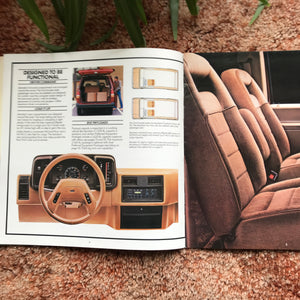 1987 Ford Aerostar Van - Original Ford Dealership Brochure
