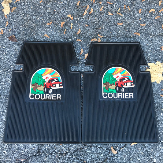 NOS Ford Courier Floor Mats - Plasticolor 24x17