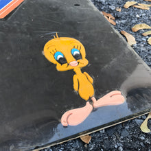 Load image into Gallery viewer, NOS Tweety Bird Mudflaps Small - Plasticolor 15x9