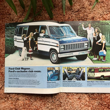 Load image into Gallery viewer, 1980 Ford Club Wagons - Original Ford Dealership Brochure