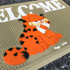 NOS Garfield Welcome Mat - Plasticolor 25x15