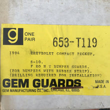 Load image into Gallery viewer, NOS GM Compact Truck/Blazer/S-10 Bumperettes - Gem Guards